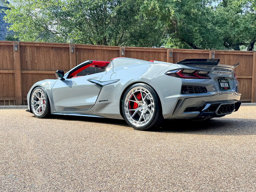 FORGEDLITE TF5 20X10 21X13 w/ MICHELIN TIRE PACKAGE CORVETTE ZR1 ZRX  - Wheel Designers