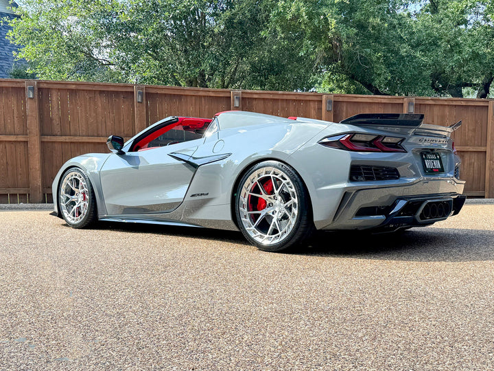 FORGEDLITE TF5 20X10 21X13 w/ MICHELIN TIRE PACKAGE CORVETTE ZR1 ZRX  - Wheel Designers