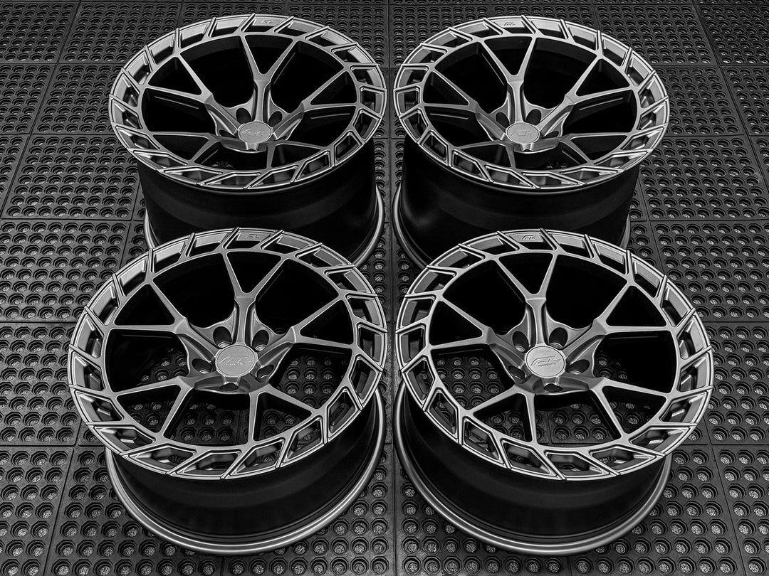 FORGEDLITE TF5 20X10 21X13 w/ MICHELIN TIRE PACKAGE CORVETTE ZR1 ZRX  - Wheel Designers
