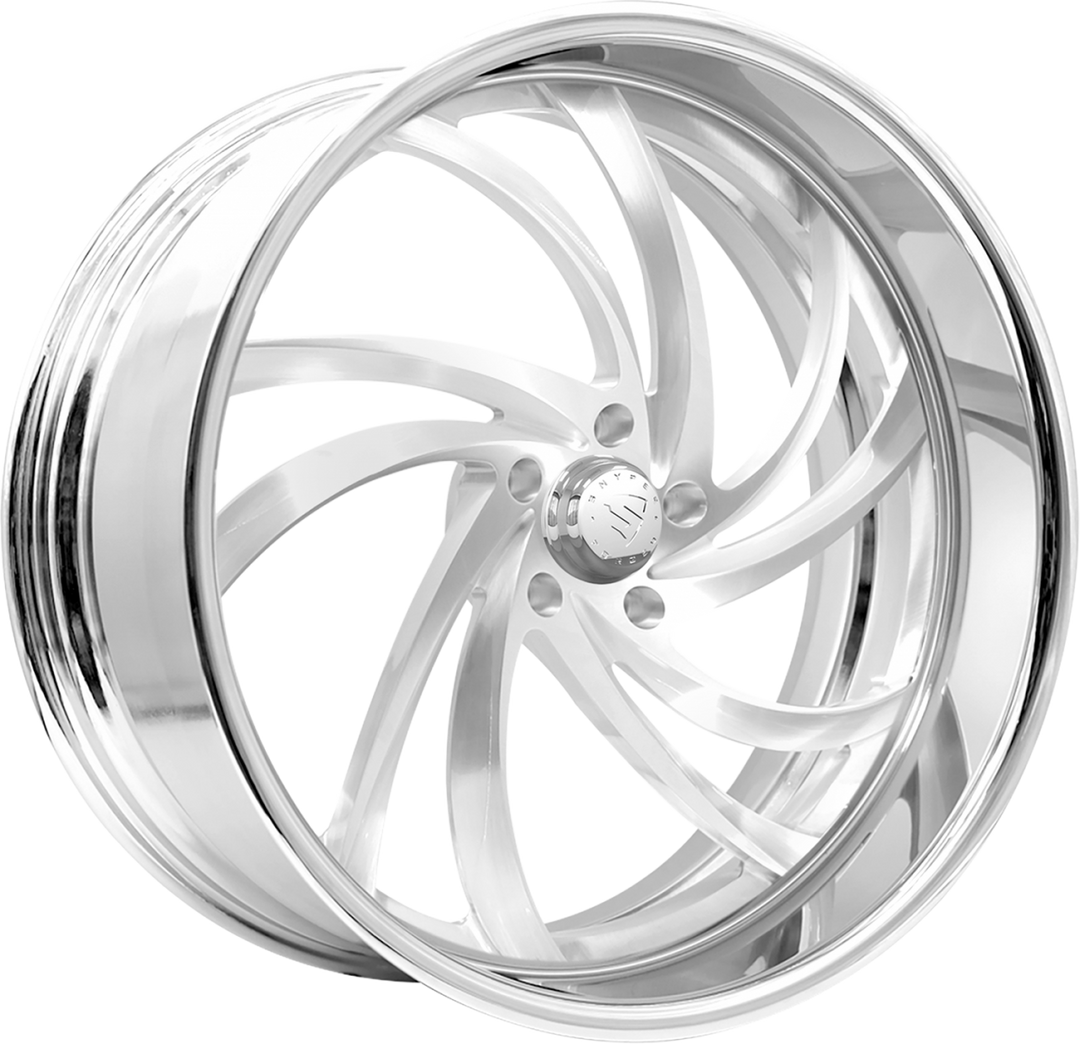 SNYPER FORGED TWISTER BRUSHED POLISH MONO - Wheel Designers