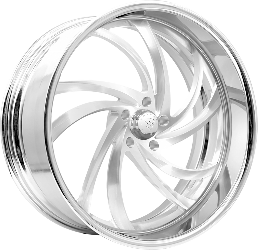 SNYPER FORGED TWISTER BRUSHED POLISH MONO - Wheel Designers