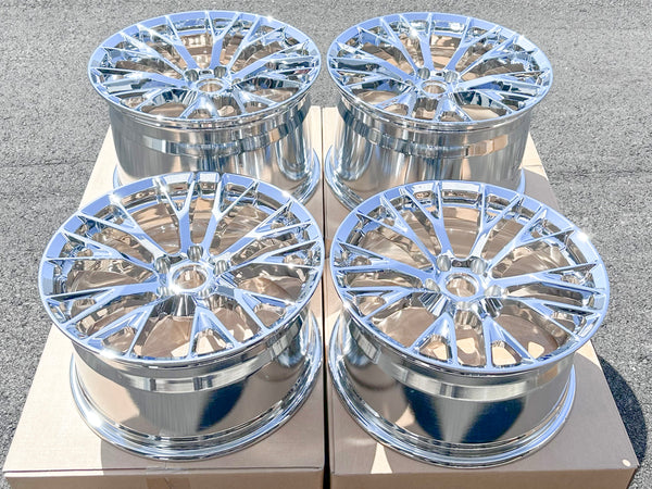 19X8.5 20X11 ZE11 FORGED WHEELS CORVETTE C8 BASE / Z51 - Wheel Designers