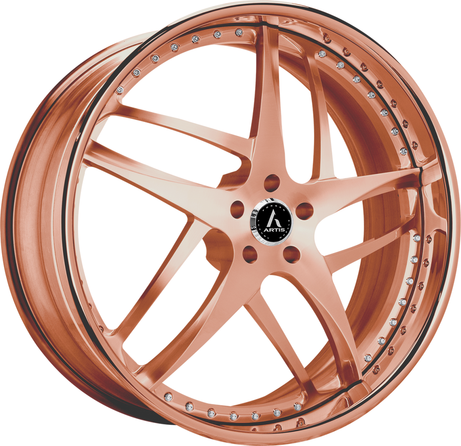 ARTIS FORGED BAVARIA WHEELS ROSE GOLD FINISH - Wheel Designers