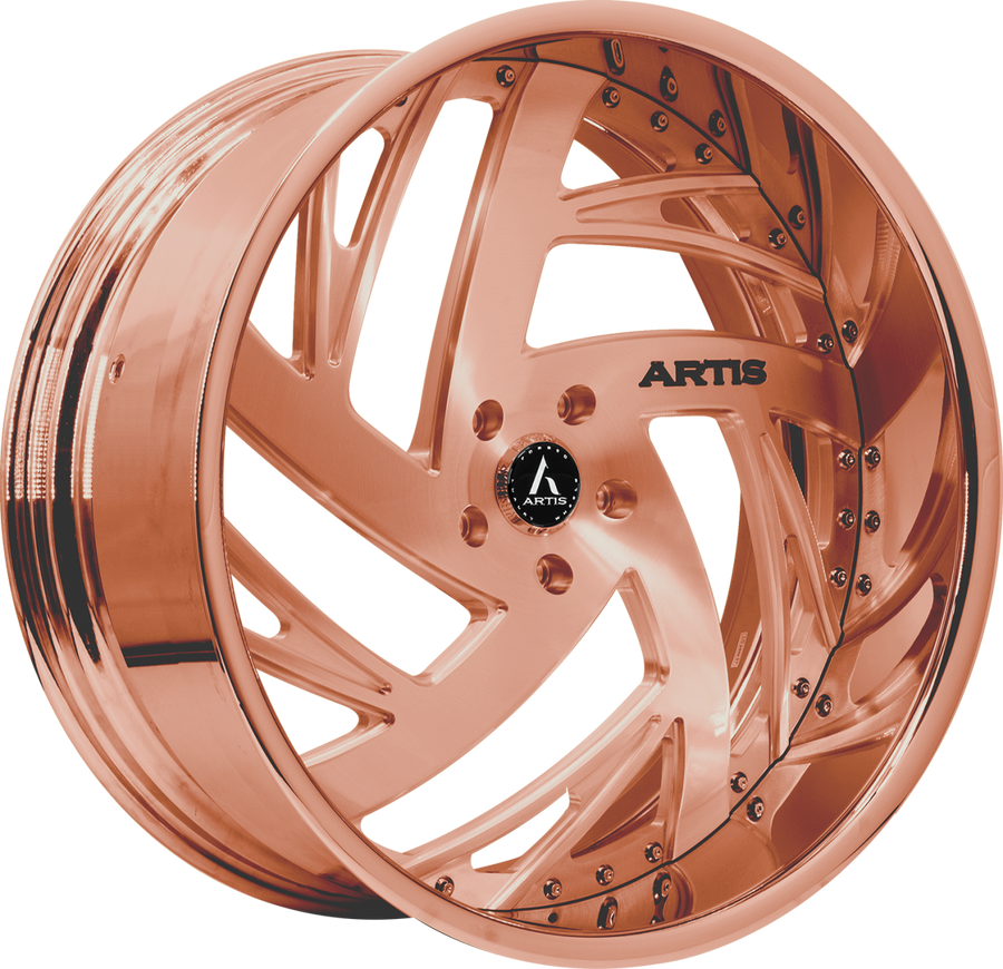 ARTIS FORGED SOUTHSIDE WHEELS ROSE GOLD FINISH - Wheel Designers