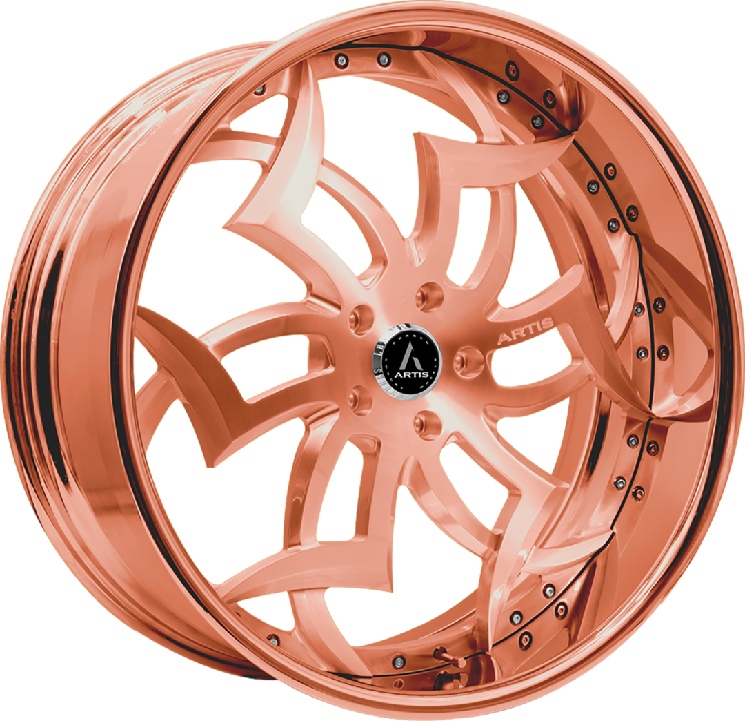 ARTIS FORGED MEDUSA WHEELS ROSE GOLD FINISH – Wheel Designers