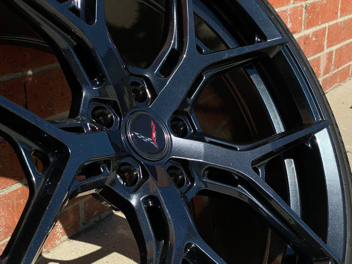 VOSSEN HF-5 CARBON FLASH CORVETTE C8 20X9 21X12 - Wheel Designers