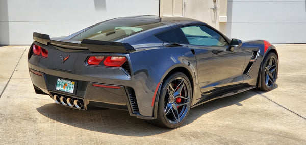 19X10 20X12 ZR01 FORGED WHEELS CORVETTE C6/C7 GRANDSPORT Z06 ZR1 - Wheel Designers