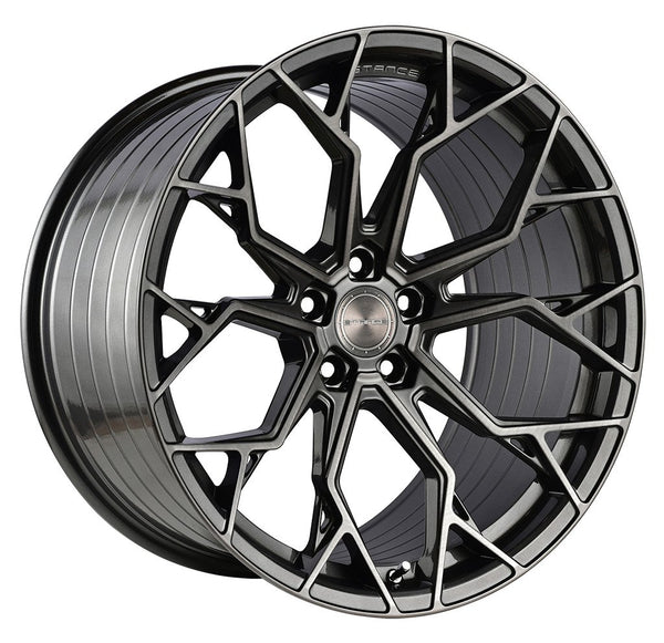Vertini RFS1.7 Satin Bronze w/ Gloss Black Lip (Wheel Size: 19x8.5, Wheel  Bolt Pattern: Custom, Wheel Offset: Custom)