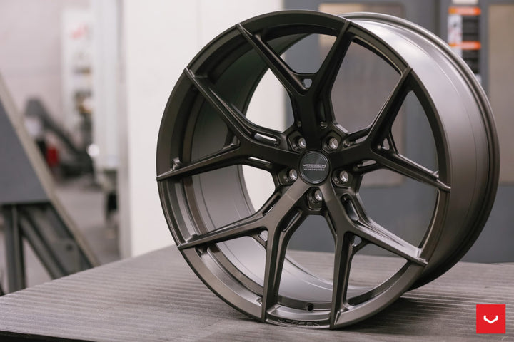 VOSSEN HF-5 CORVETTE C8 20X9 21X12 MATTE GUNMETAL - Wheel Designers